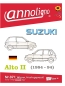 Preview: Suzuki PKW Alto II (1984-1994 SB 308)  Bild-Bedienungsanleitung & Wartungsanweisungen - annoligno 871